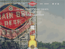 Tablet Screenshot of grainbelt.com